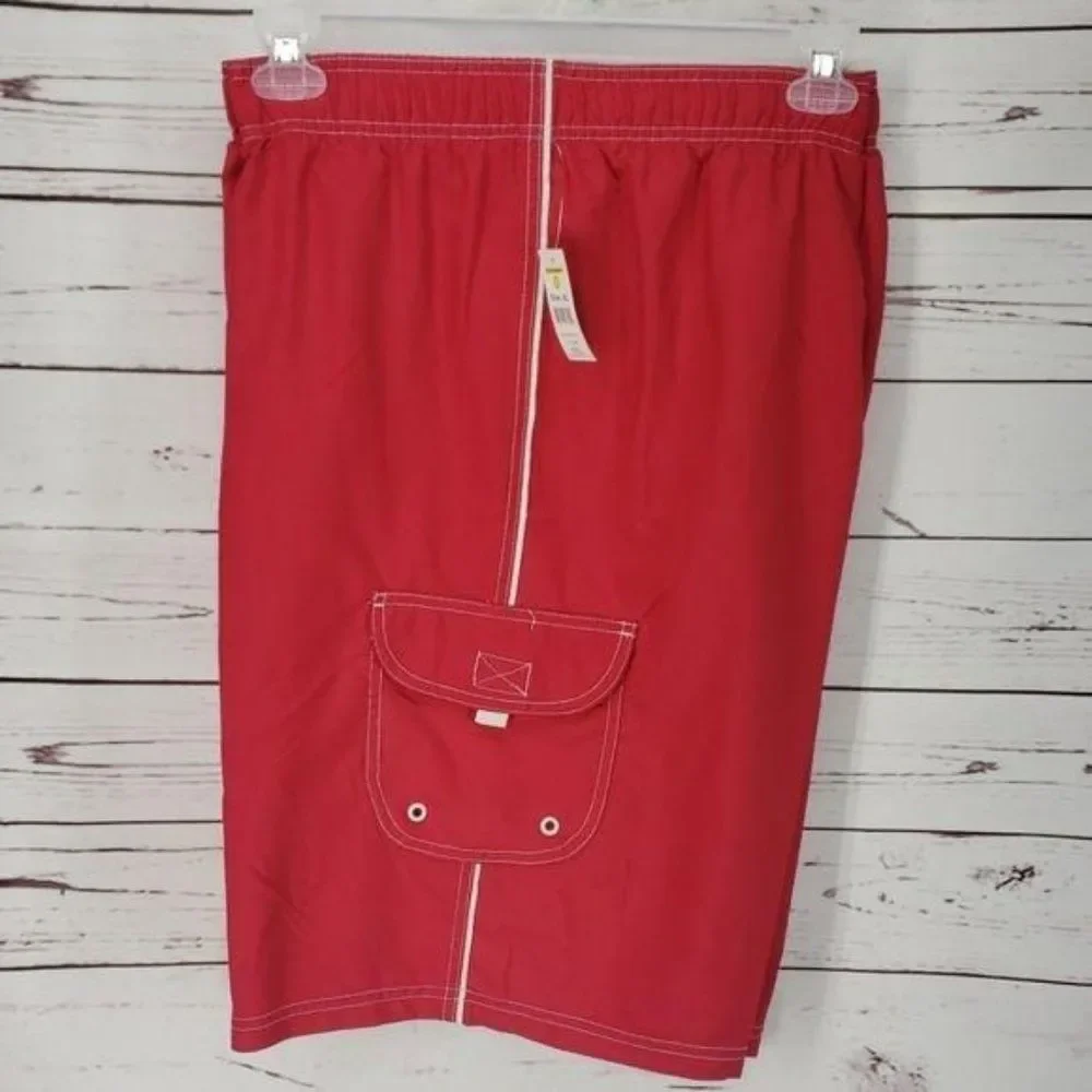 OT Revolution red XL swim Trunks‎ shorts